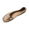 New Chinese light mouth rose flat shoes retro new late evening wind niche design sense beautiful ballet shoes