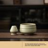 2PCS Japanese Matcha Tea Set Bamboo Tea Brush Ceramic Tea Bowl Composition Chinese Traditional Handmade Tea