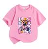 Kids Boys Girls 100% Cotton Crew Neck Short Sleeve T-Shirt, Funny Broken Bear Print 'Be Yourself' Humor Graphic Casual Soft Summer Tee for Children Da