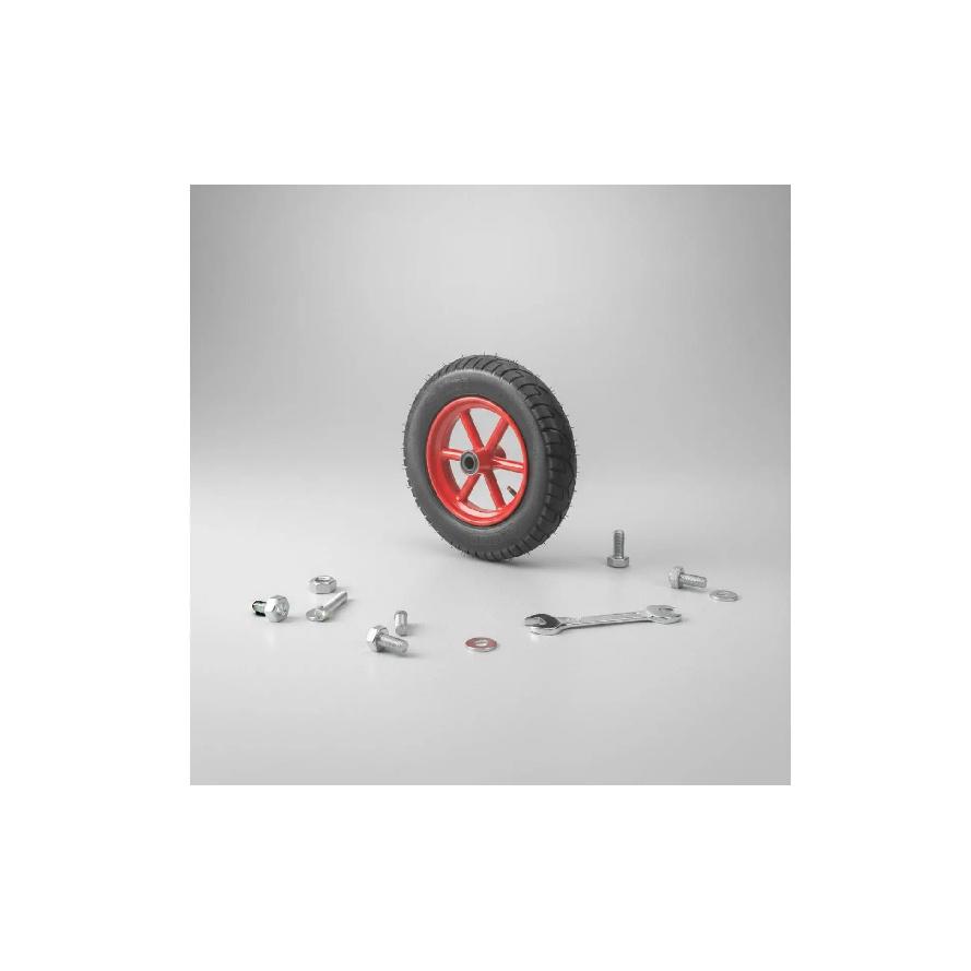 14 Inch Air-Filled Wheel Wear Resistant Hand Wagon Replacement Wheel Professional Hardware Effortless Rolling Wide Surface