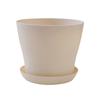 Colorful Flower Pot Round Planters Succulents Plant Pot Nursery Flowerpots Garden Plants Tray Office Decor Planting Supplies