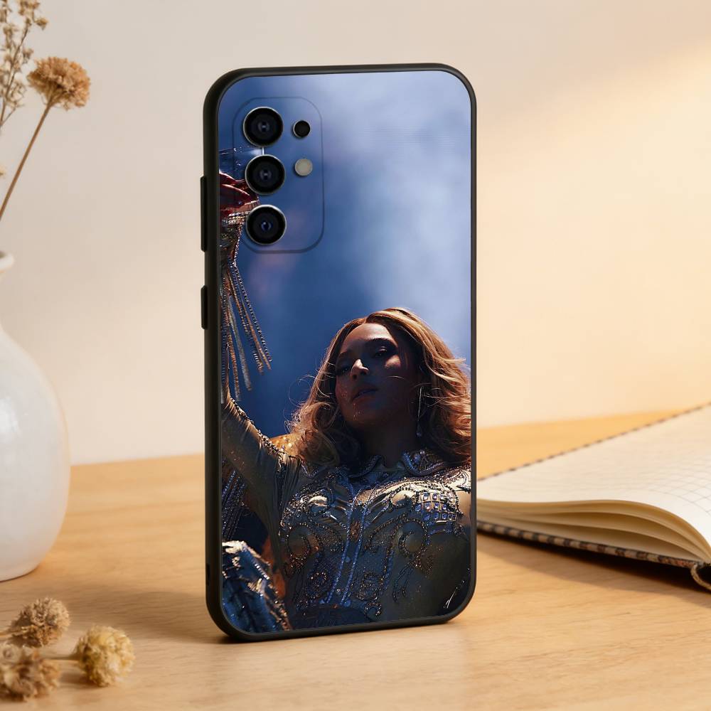 Singer B-Beyonce Phone Case For Samsung S25,S24,S21,S22,S23,S30,Ultra,S20,Plus,Fe,Lite,Note,10,Black Cover