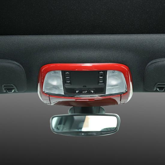 Red ABS Roof Reading Light Lamp Panel Cover Trim for Jeep Grand Cherokee 2011-20