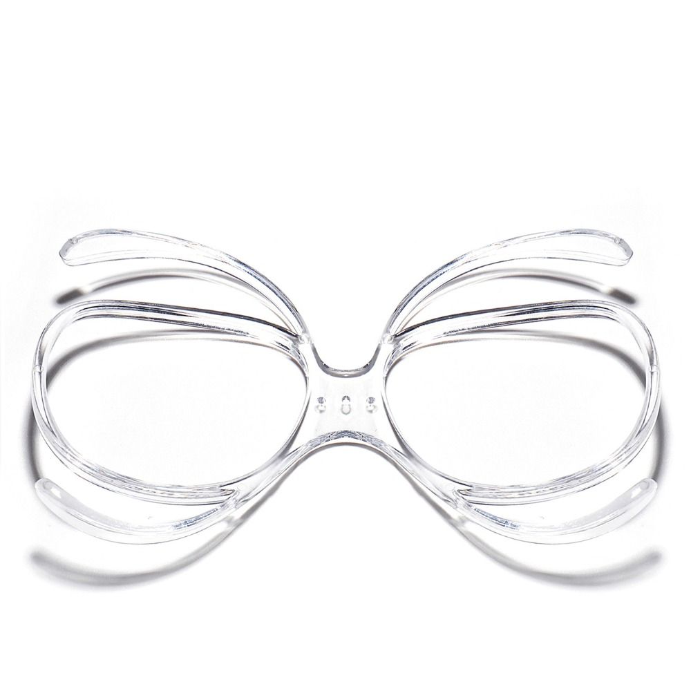 Óculos de Esqui Inserção Clipe Borboleta Armações Transparentes para Óculos de Miopia Armação Portátil para Miopia