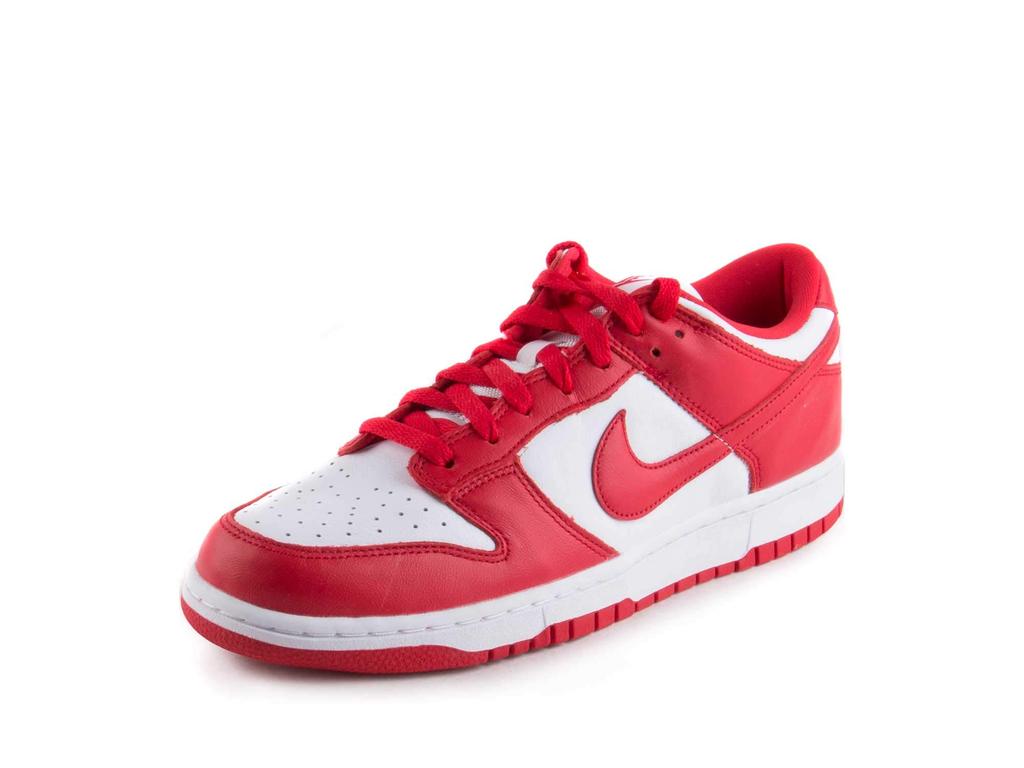 Nike Dunk Low SP Men's "St John", White/University Red, 7.5