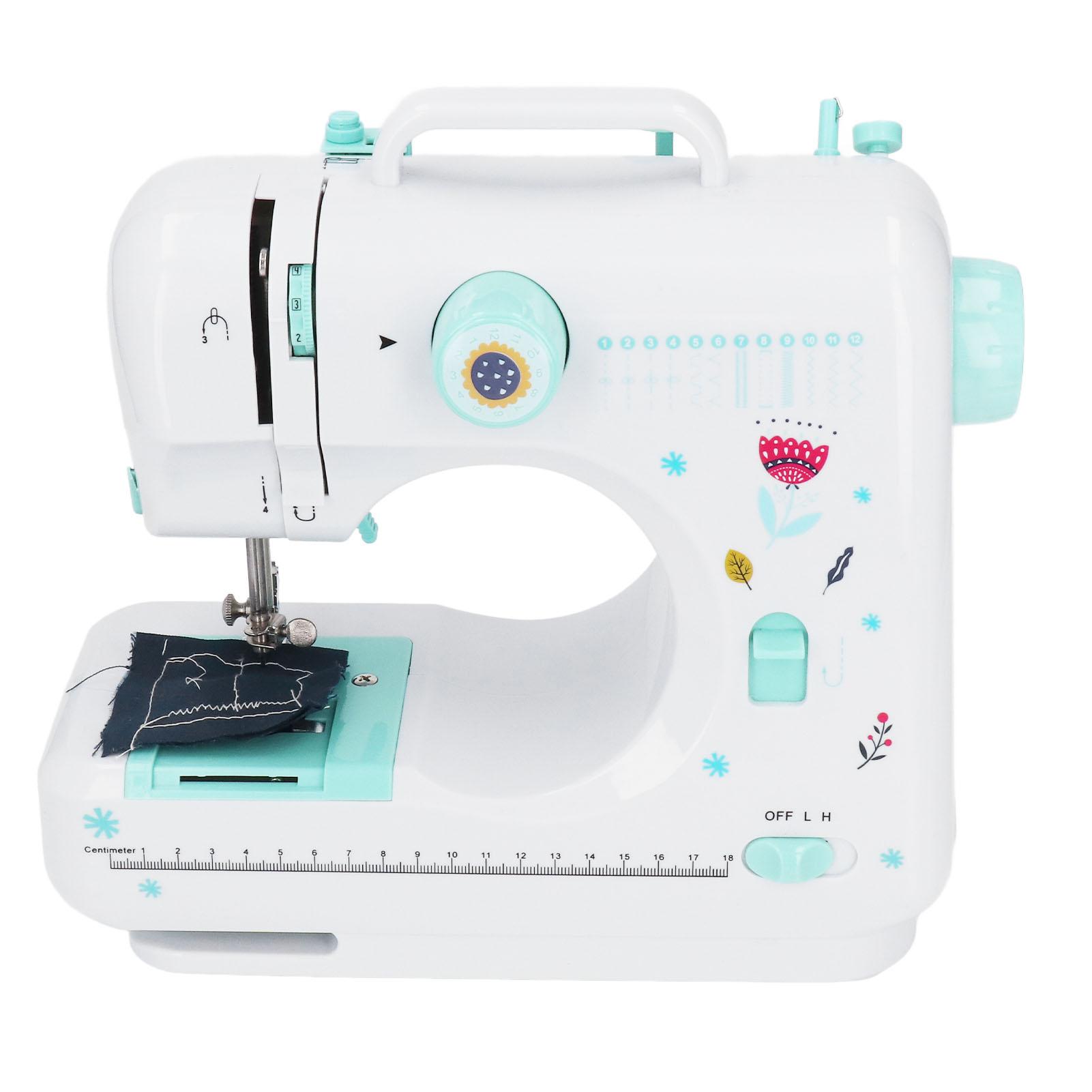 

Швейные машины 12 стежков регулировка скорости горизонтальная структура челнока швейная машина для начинающих с US Plug