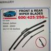 For Haval Jolion Wipers 2025-2025 for Haval Jolion 24 + 17 + 10 Wipers