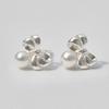 Women's Buni Accessories Sari  Pearl Ribbon Earrings