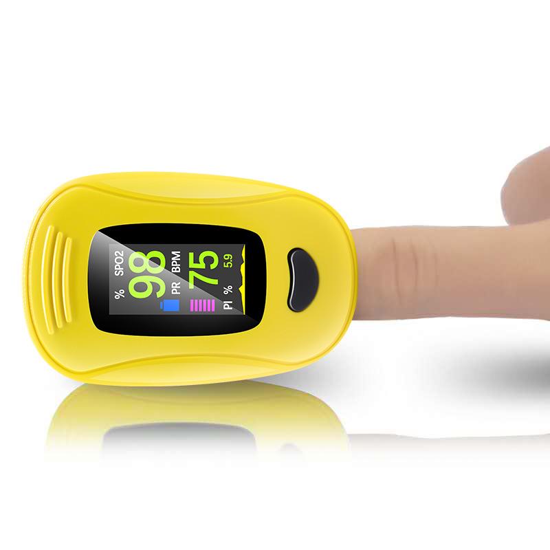 

Медицинский пульсоксиметр на палец TY05 Pink