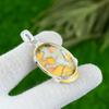 Natürlicher Maligano Jaspis Edelstein Schmuck 925 Sterling Silber Anhänger für Frauen