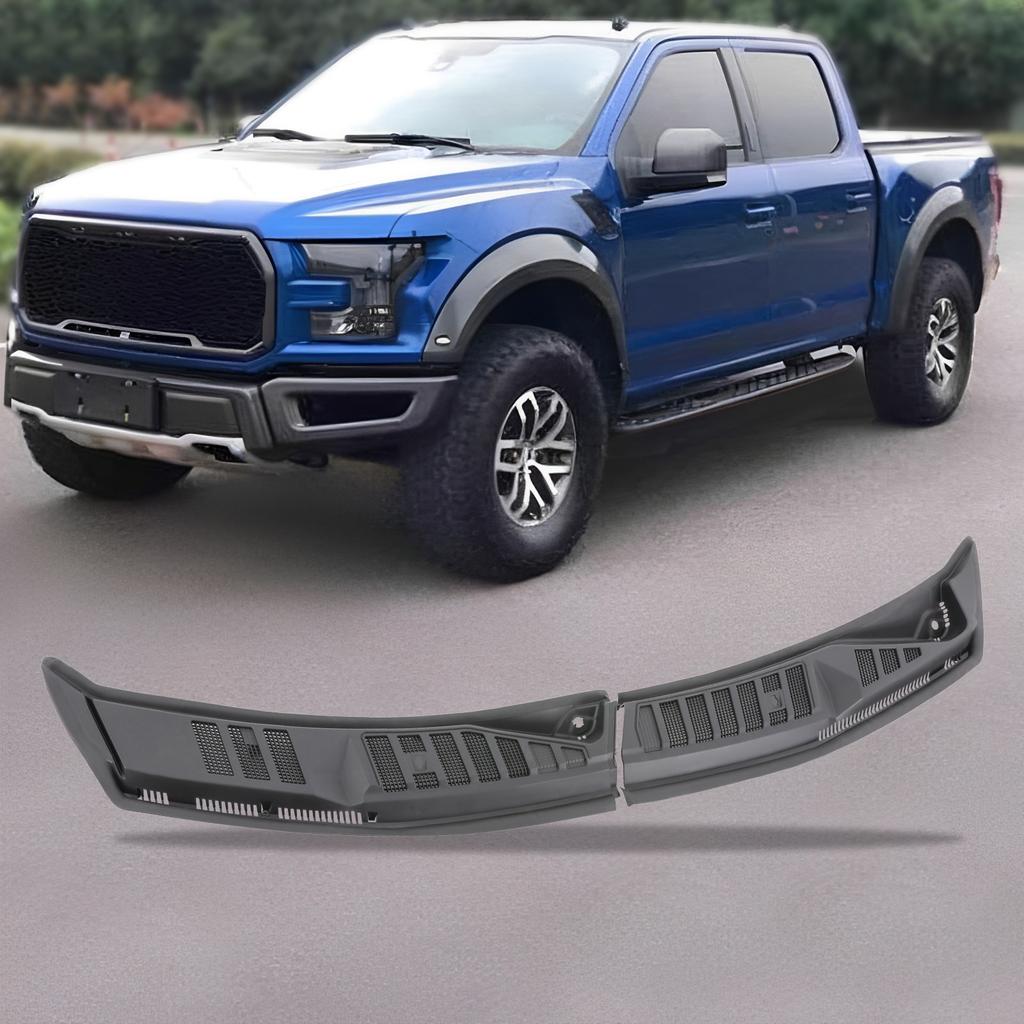 Windshield Wiper Cowl Cover for 2015-2020 Ford F-150, Durable Plastic Trim Replacement, Easy Installation, Weather Resistant