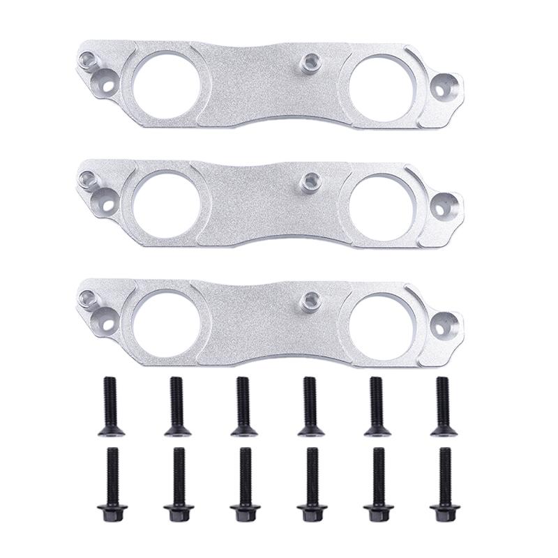 Neue schwarze oder silberne Aluminium-Zündspulenhalterungen, kompatibel mit Nissan R35 GTR und Toyota 1JZ/2JZ (VVTI/Nicht-VVTI)