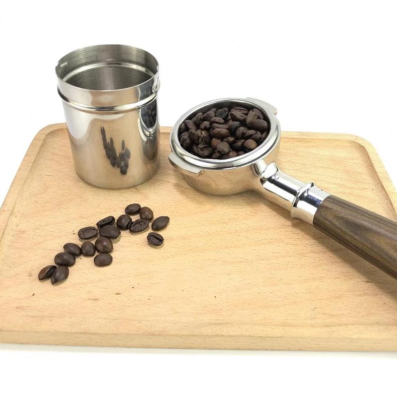 Hrnek na dávkování kávy 58/53/51 mm Hrnek na čichání pro kávovar na espresso Odolný proti opotřebení nerezový hrnek na kávu