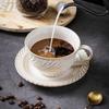 Japanese Simple Ceramic Coffee Cup and Pot Hot Glazed Tea Milk Glass Home Drink