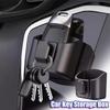 Universal Car Dashboard Key Storage Box Auto Back Self-Adhesive Organizer Box Dashboard Organizer Car Stowing Tidying Accessorie