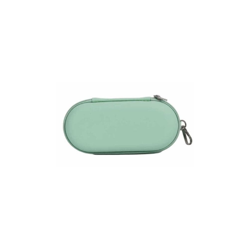 

PU Eyeglasses Case Hard Shell Sunglasses Cover Simple Glasses Storage Bag Female зелёный