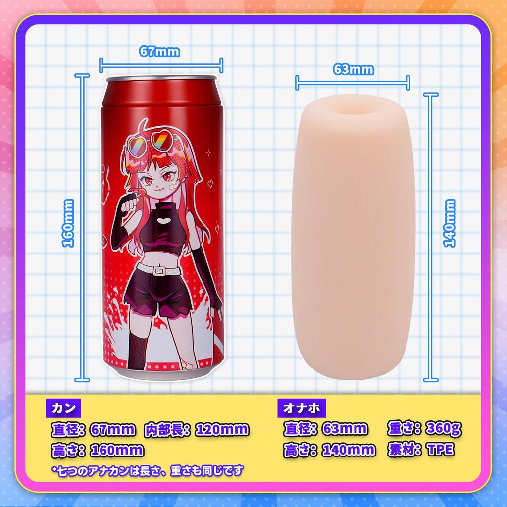 Seven Color Can Girls Plus Male Popular Long High Hard to Easy to BONMOR Onahole 1 Set of 7 Onahole, Onahole, Onahole, Realistic, Play, Elasticity,