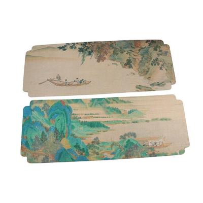 Tafelkleden Chinese Stijl Chinese Thee Handdoek Oude Schildering Waterdicht Thee Doek Doek Dubbelzijdig Thee Kussen Huis