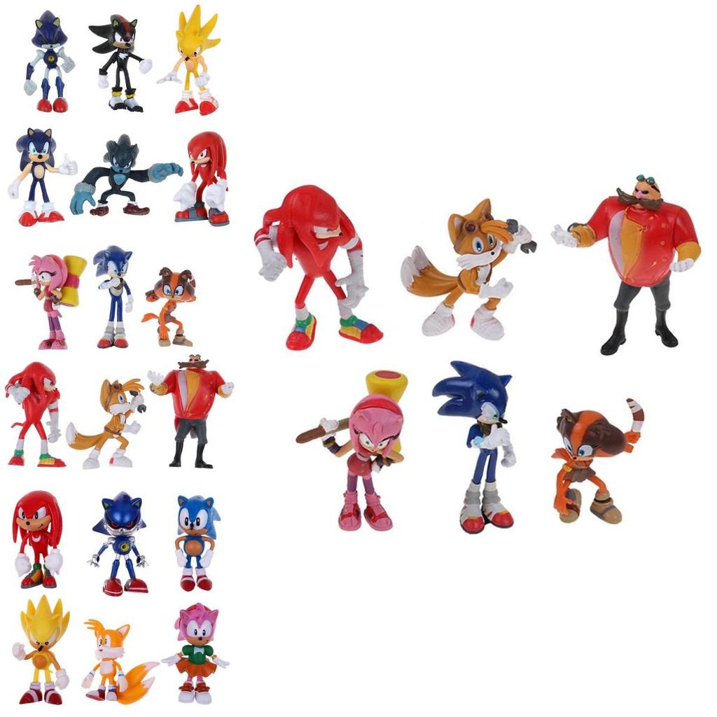Vysoce kvalitní akční figurky ze hry Sonic The Hedgehog Perfektní dárek pro děti i sběratele