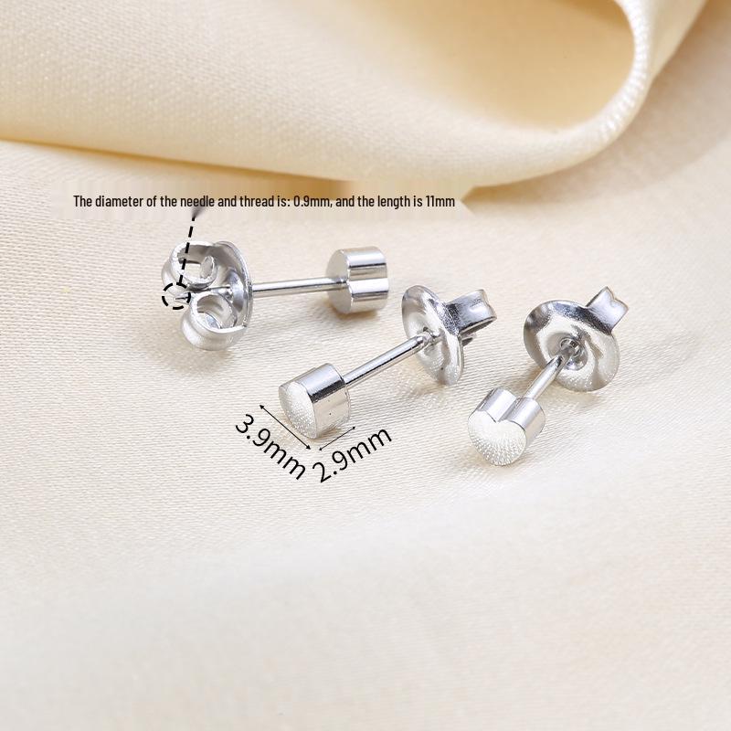 Saplamalı Küpelerle Evrensel Acısız Kulak Delme Aleti: Zahmetsiz Küpe Delme için Unisex Küpe Delme Tabancası ve İğnesi.