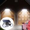 Rotating Design Motion Sensor Lights Dual Head Solar Wall Lights Security Lights  Garage Use
