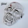 Realistische Zombie-Maske Horror Halloween-Maske Vollgesichts-Atmungsaktive Augen- & Nasenöffnungen Leichtgewichtige Party Verstellbarer Riemen für Erwachsene Gruselige Verkleidung