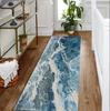 This Luxurious Ocean Carpet Features Grams Non-Slip It's A Stylish and Simple Retro Home Decoration