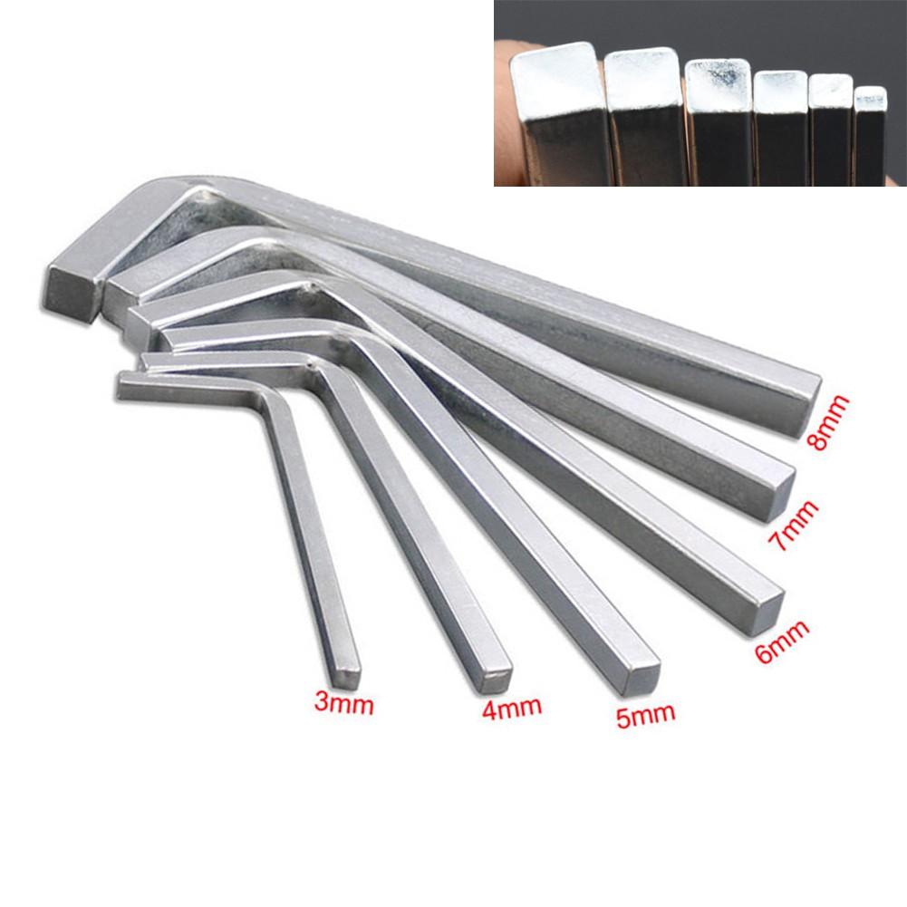 L Shape Square Wrench Chromium Vanadium Steel Square Head