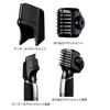 Panasonic Beard Trimmer Made in Japan Rechargeable/AC Type Black ER-GD60-K
