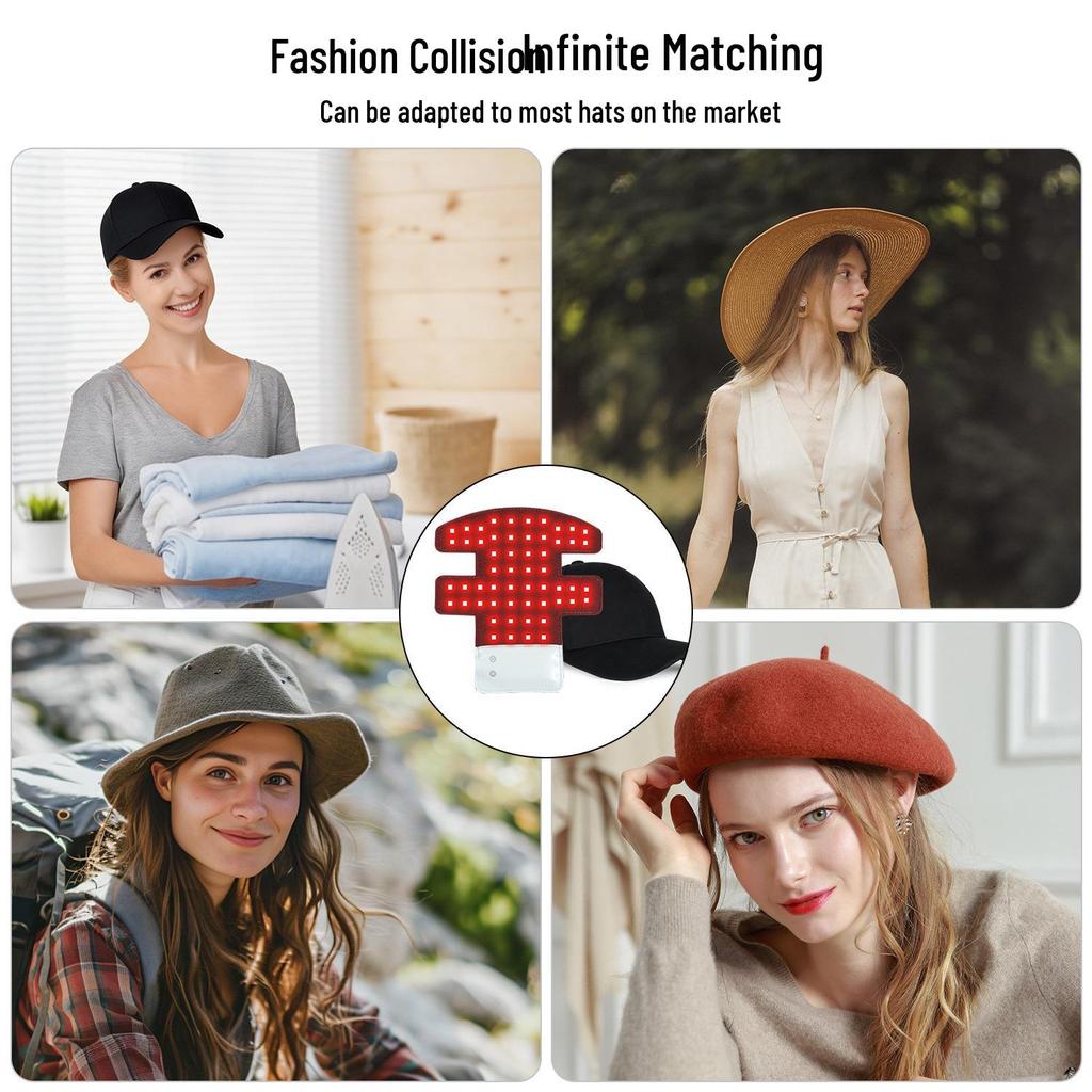 Red Light Hair Growth Cap: Nourishing, Dense, and Healthy Hair Care Device