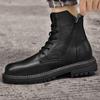 Genuine Leather Casual Outdoor Boots for Men Luxury Brand Formal Winter Boots High Quality Non-Slip Ankle Boots Motorcycle Boats