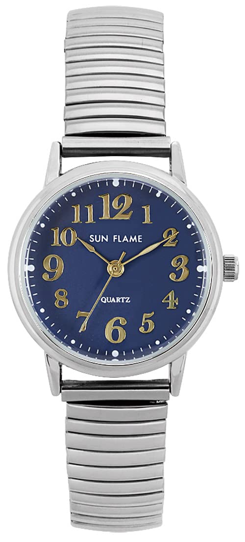 

Часы Flame Sun Flame, серебристые [Sun Co., Ltd.] MJL-B07 MJL-B07-NA женские