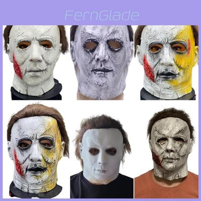 Michael Myers Halloween Horror Latex Masker Kostuum Cosplay Rekwisieten