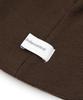Eondeokeonteulol All-Season Cotton Slim Fit Thin Knit Logo Embroidery Beanie Solid Unisex Beanie Hat Beanie / Uc / No Cuff / Brown