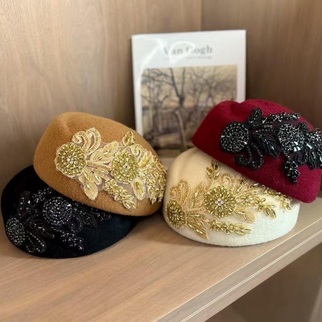 Women's Hat Fall and Winternew Arrivalclassy Stewardess Hatelegant Hatheattechfashion Beret