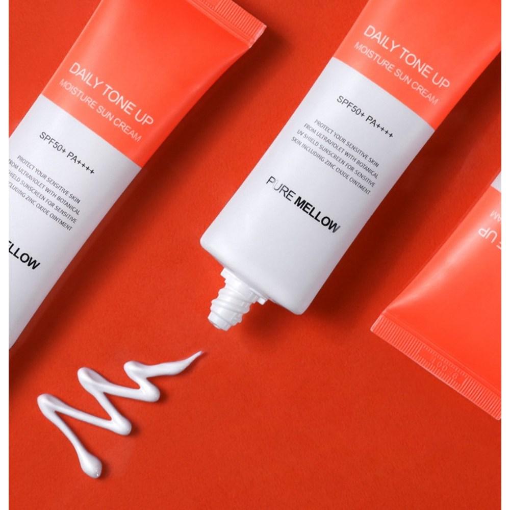 Pure Mellow Daily Tone-Up Moist Sun Cream SPF50+ PA++++, 50ml, 2 units