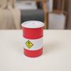 Chemistry Oil Drum Model Iron Mini Oil Drum Model War Games Scene Model Storage Box Desktop Decoration Car Model for Boys Gifts