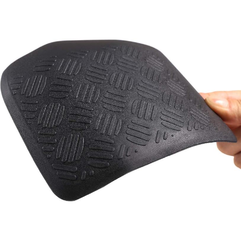 ABS Black Body Anti-scratch Protection Cover Trim Kit for Land Rover Defender 110 2020 Accessories (Rearview mirror)