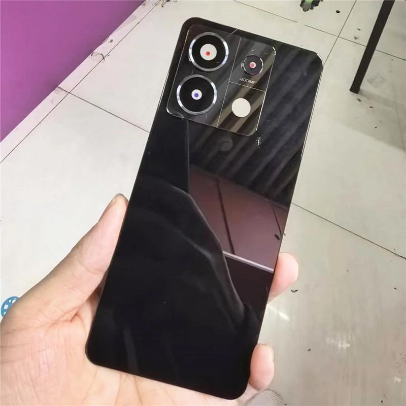 Teile Akku Rückseite Für Xiaomi Redmi Note 13 Pro 5G Gehäuse Glas Rückseite Ersatz Reparatur Ersatzteil + Kamera Le