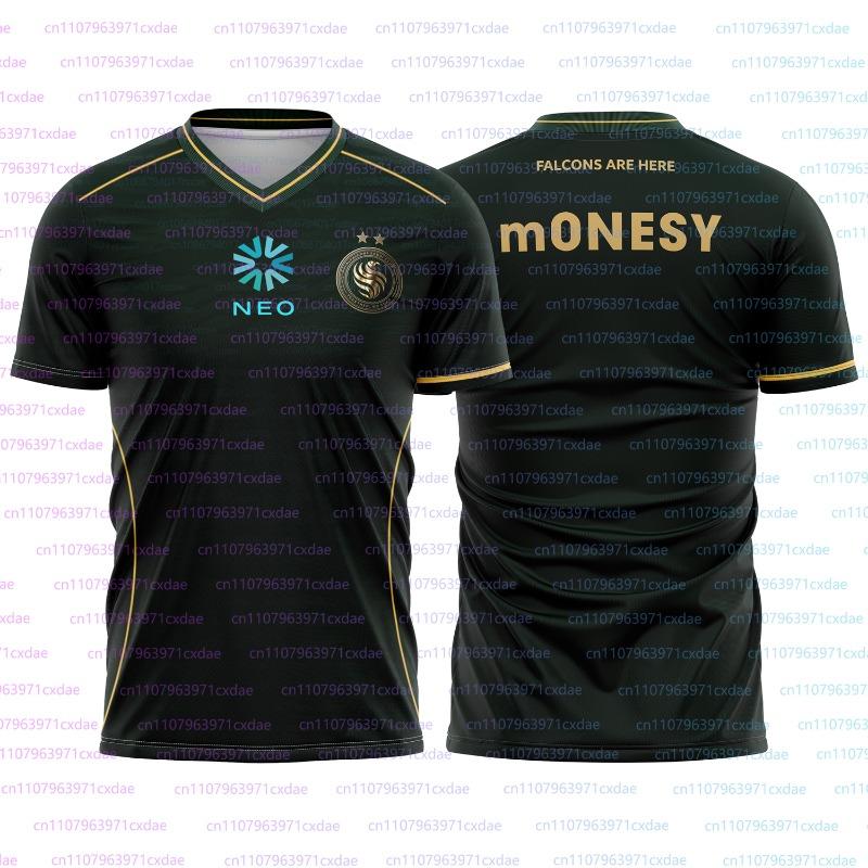 Team Falcons 2026 Training Uniforms CS2 Esports Karrigan Fans Jersey New Design Gaming Custom ID T-shirts Men's