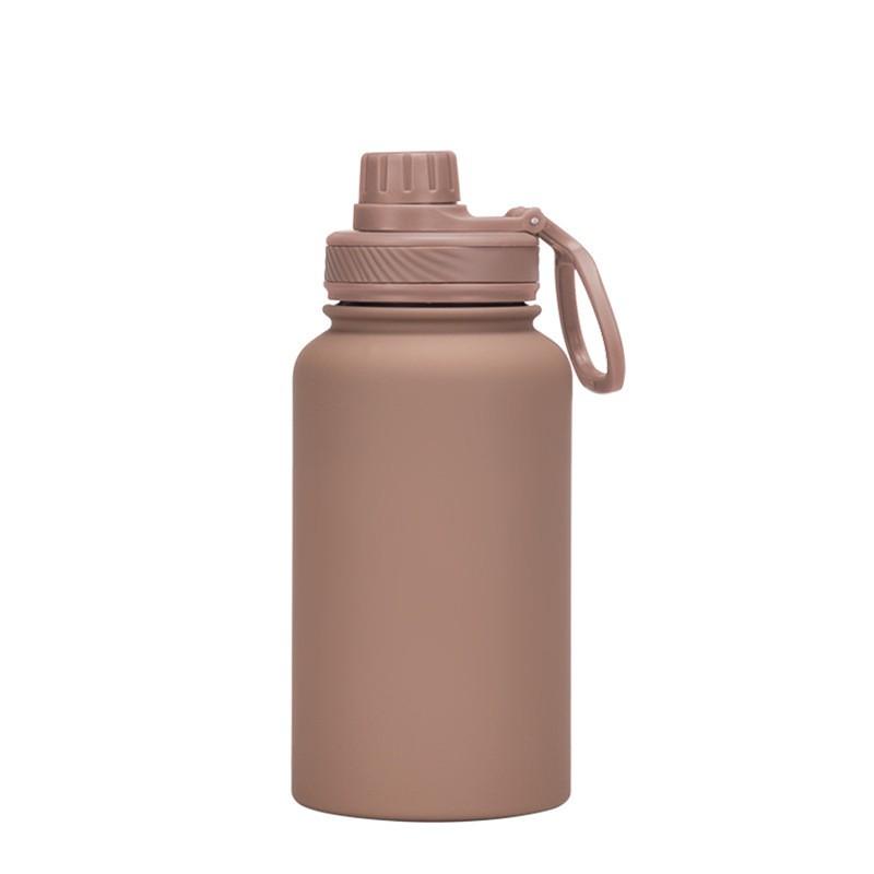 650ml Vacuum Insulated Stainless Steel Travel Water Bottle Outdoor Sports Office Daily Use Leakproof Portable 12H