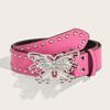 Slimming Belt Stylish Butterfly Buckle Wide Waist Belt For Jeans Womens