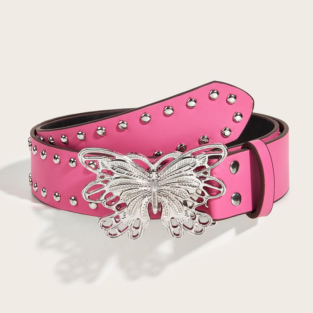 Slimming Belt Stylish Butterfly Buckle Wide Waist Belt For Jeans Womens