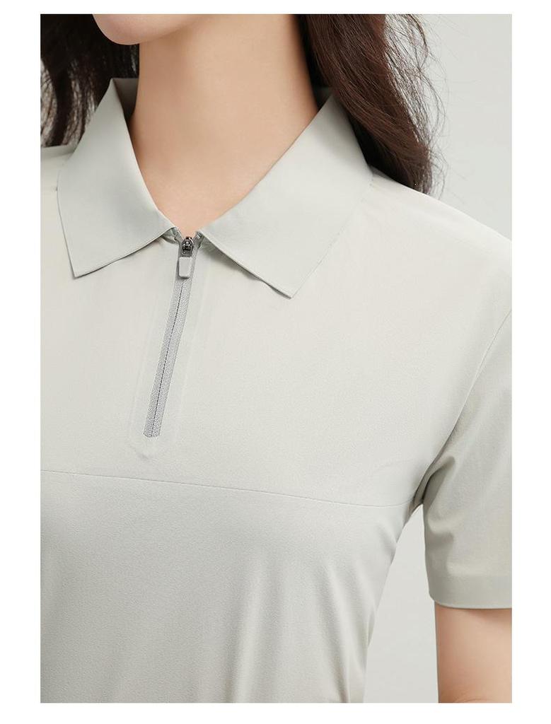 President Business Polo Shirt - Antibacterial Sun Protection, Cool Feeling Short Sleeve Workwear