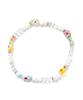 Polalita Color Dot Crystal Bracelet (Plt-Br-063_Wt)