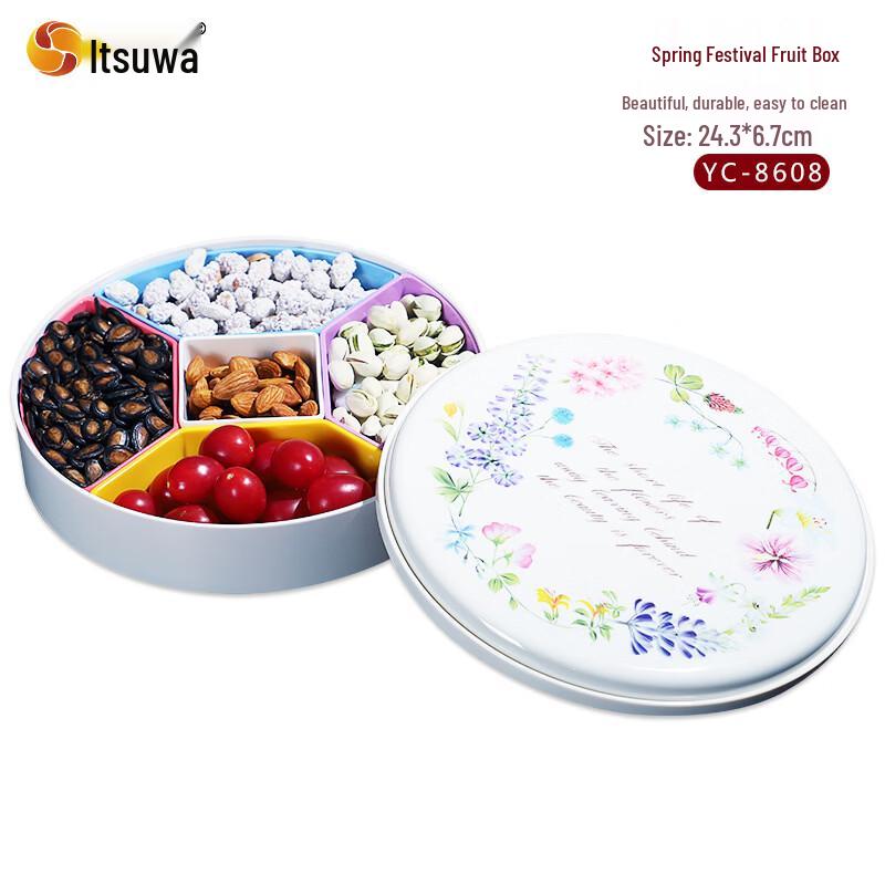 European Style Divided Candy and Nut Box