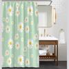 Bathroom Thickened Waterproof Curtain Mildew Proof Shower Curtain Shower Partition Curtain Shower Curtain Bathroom Curtain Free Perforation