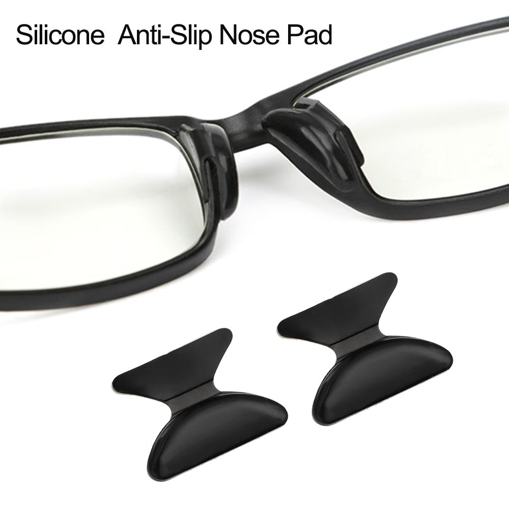 5pairs Useful Spectacles Sunglass Silicone Anti-Slip Stick On Nose Pad