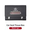 Car Seatback Tissue Holder Box Paper Towel Pouch Napkin Bag For Lexus UX250h RX450h CT200h RX400h NX300h RX350 RX300 GX470 IS350MI8 