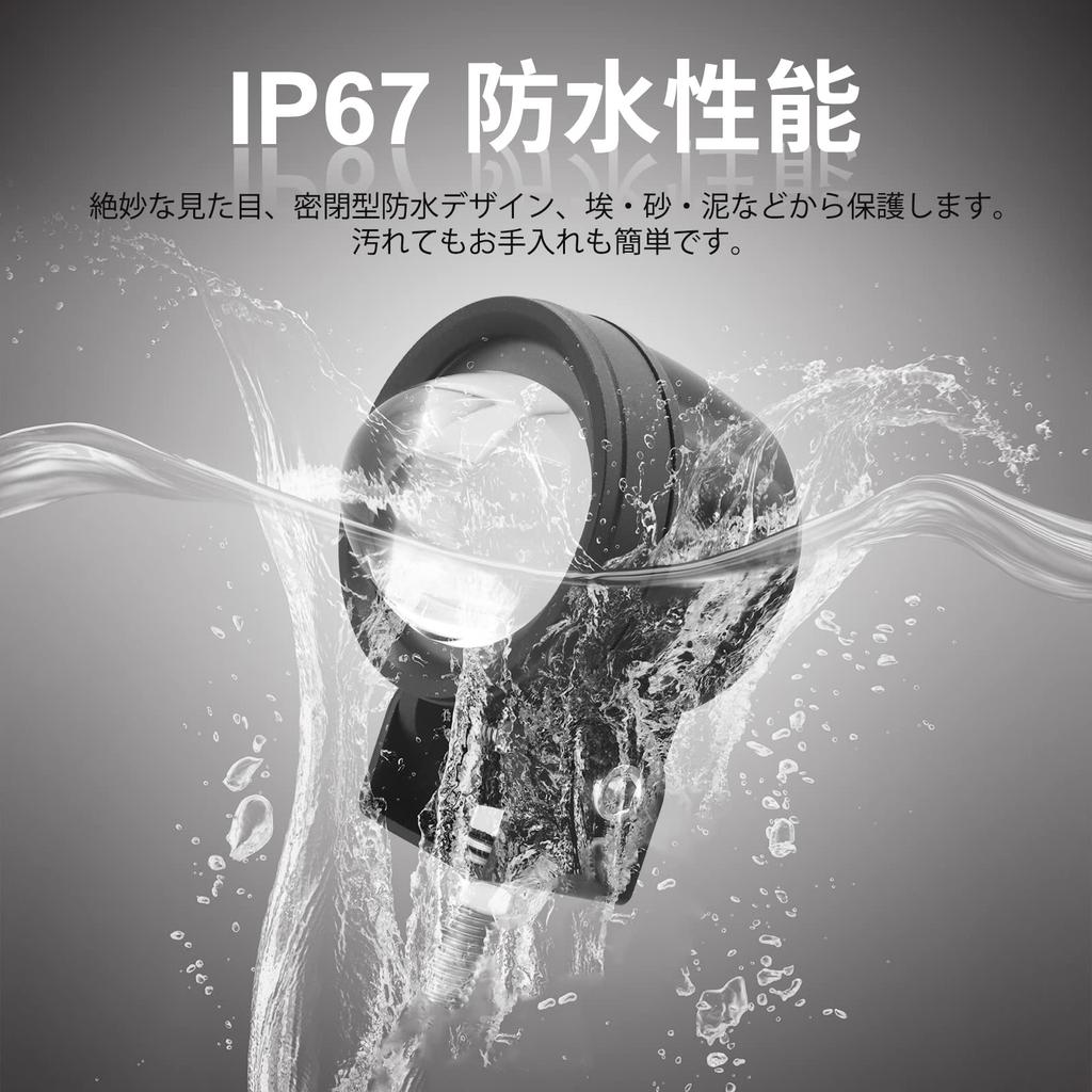 X-STYLE Motorcycle Fog Lamp with Cut Line 20W 2 Colors